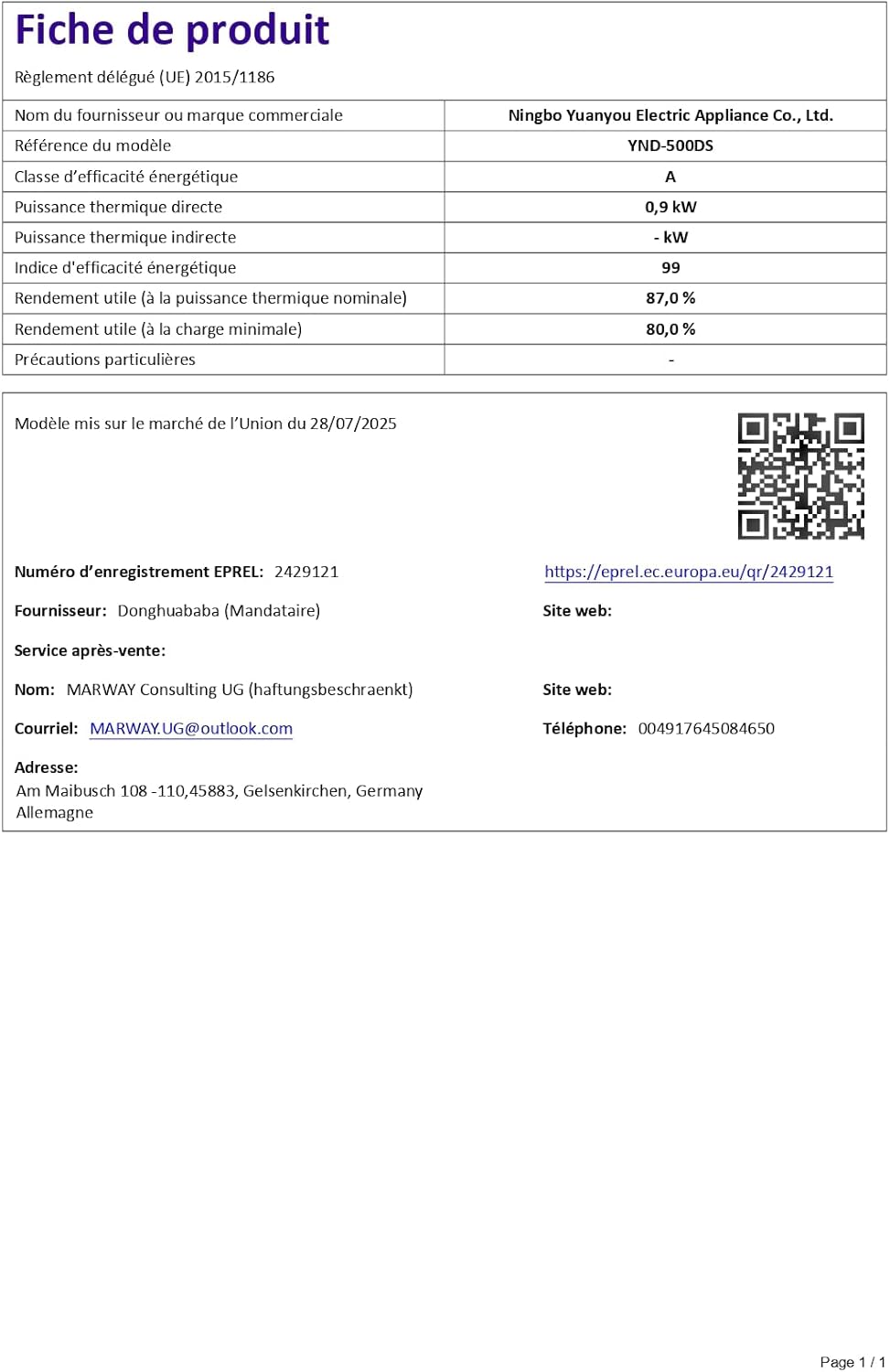 Extra Heater – 900W PTC Fan Heater, 3 Modes, Tilt/Overheat Protection, Low Noise Blower Radiator, Lightweight, Portable, Heater for Living Room, Bedroom, Office Study